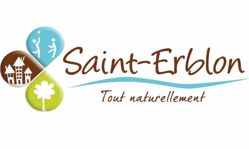 saint erblon commune